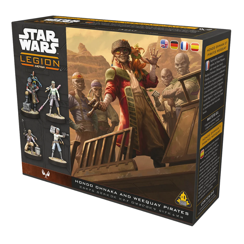 Star Wars: Legion - Hondo Ohnaka and Weequay Pirates
