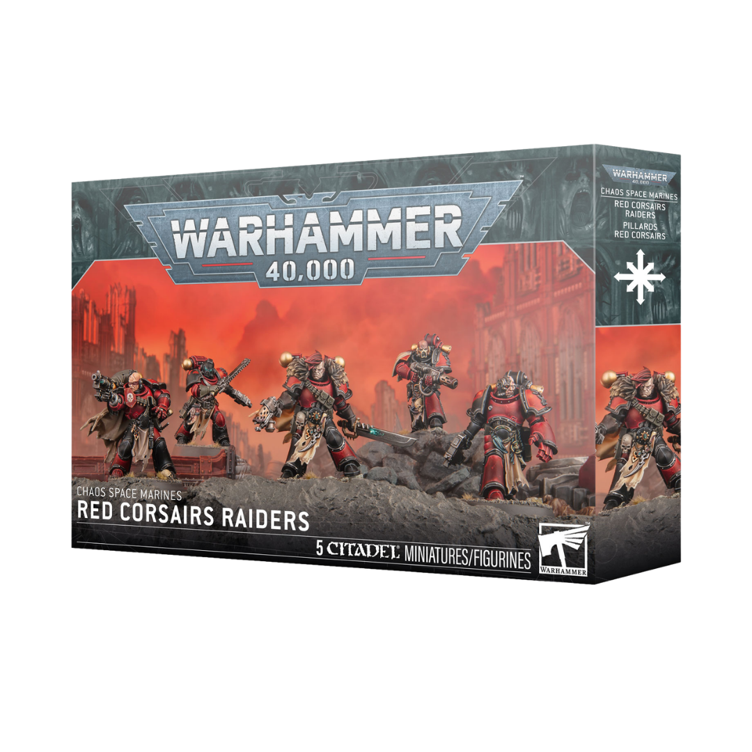 Red Corsairs Raiders - Chaos Space Marines