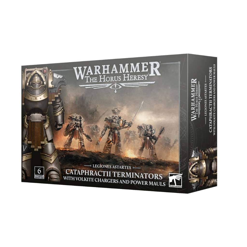 Warhammer 30k Horus Heresy Legiones Astartes: Cataphractii Terminators: Power Mauls
