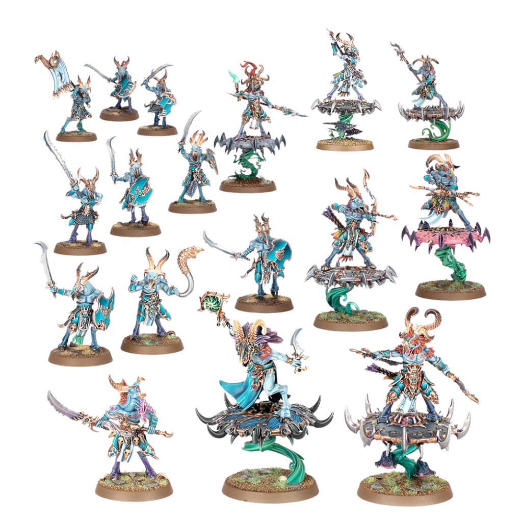 Spearhead / Speerspitze Tzaangor Warflock / Kriegsherde - Disciples of Tzeentch