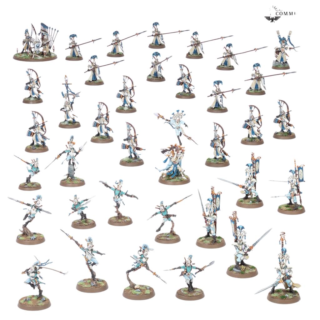 Ilithaner-Heer / Iliathan Warhost - Lumineth Reals-Lords