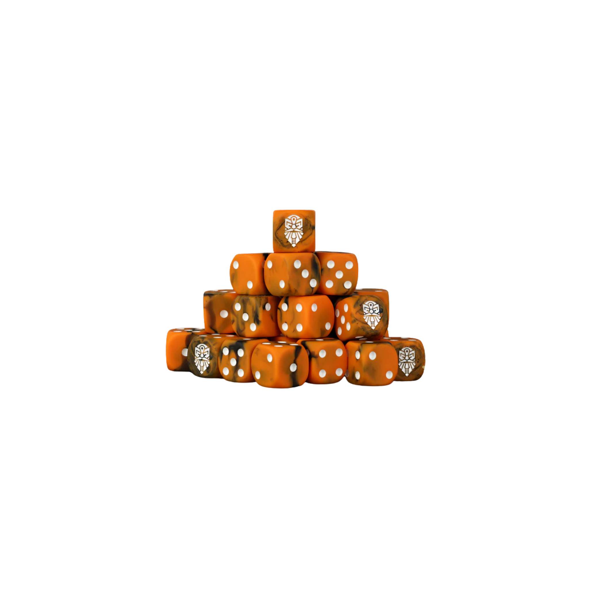 Hearth Fire Dice 16mm Round (25 Stück)