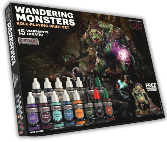 Gamemaster: Wandering Monsters Role-playing Paint Set