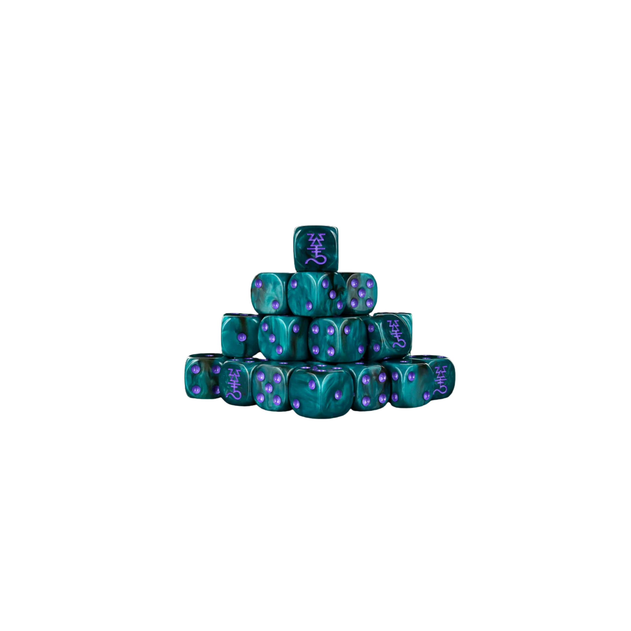 Dark Ones Dice 16mm Round (25 Stück)