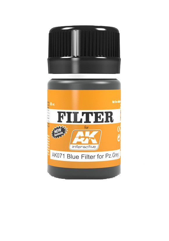Blue Filter For Panzer Grey