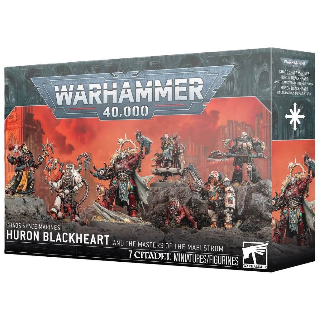 Huron Blackheart and the Masters of the Maelstrom - Chaos Space Marines