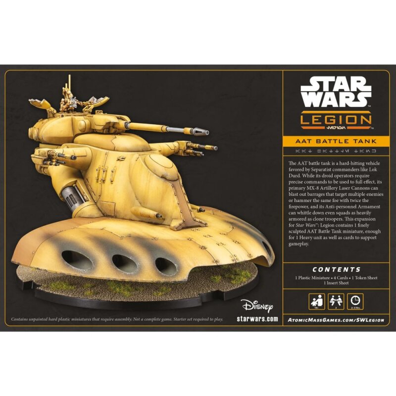 Star Wars: Legion – AAT-Kampfpanzer der Handelsföderation