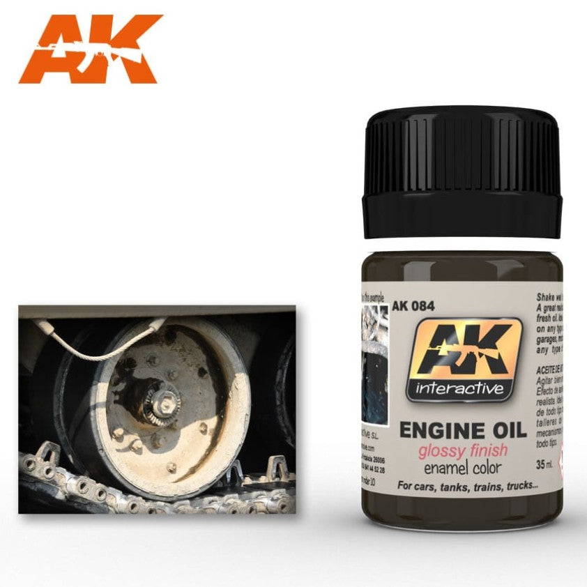 Engine Oil glossy finish
