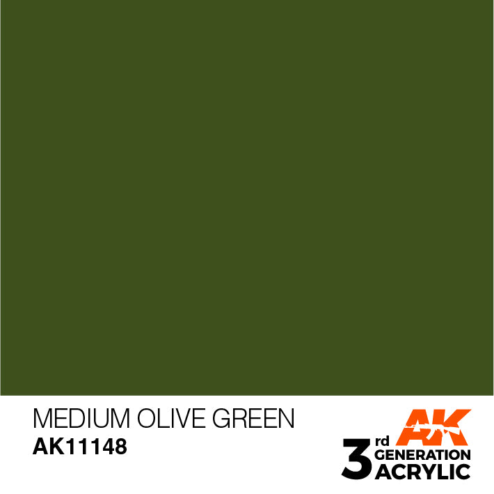 AK 3GEN Medium Olive Green 17ml