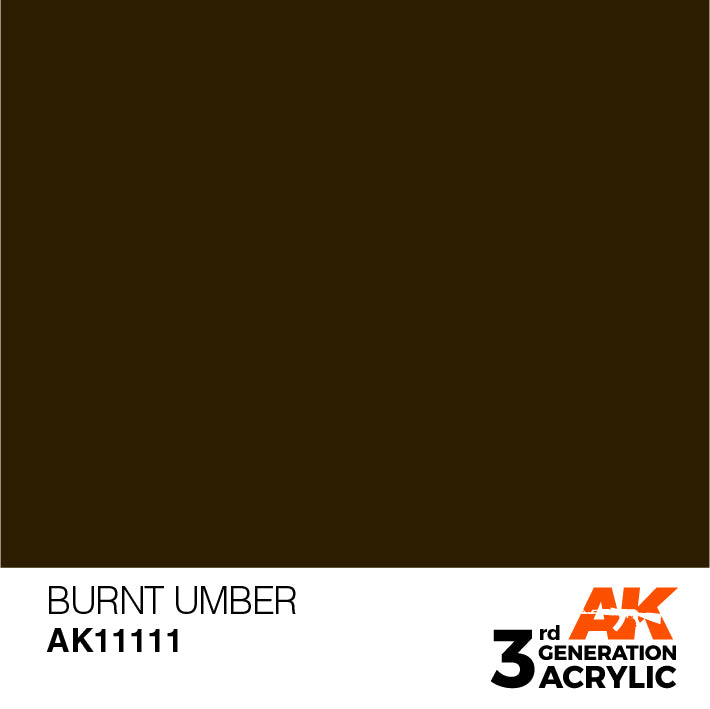 AK 3GEN Burnt Umber 17ml