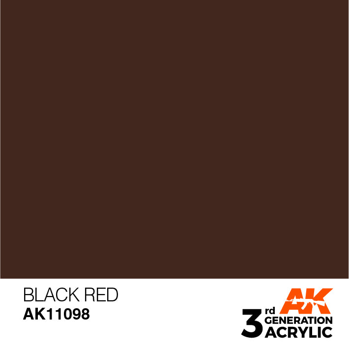 AK 3GEN Black Red 17ml