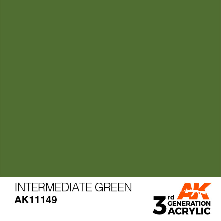 AK 3GEN Intermediate Green 17ml