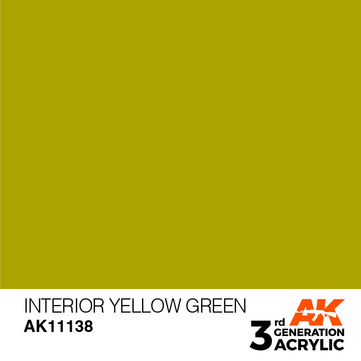 AK 3GEN Interior Yellow Green