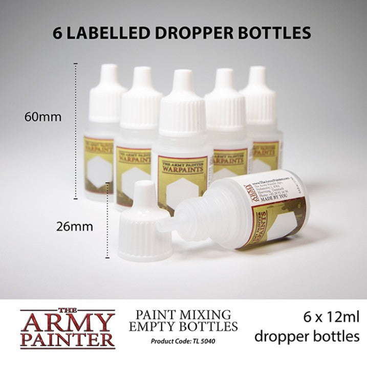 Paint Mixing Empty Bottles - The Army Painter