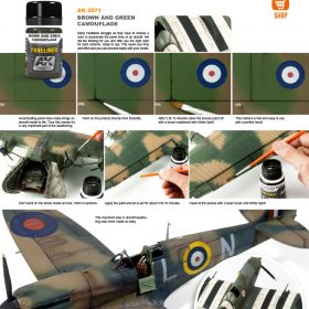 Paneliner for Brown and Green Camouflage