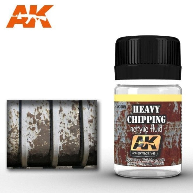 Heavy Chipping Acrylic Fluid