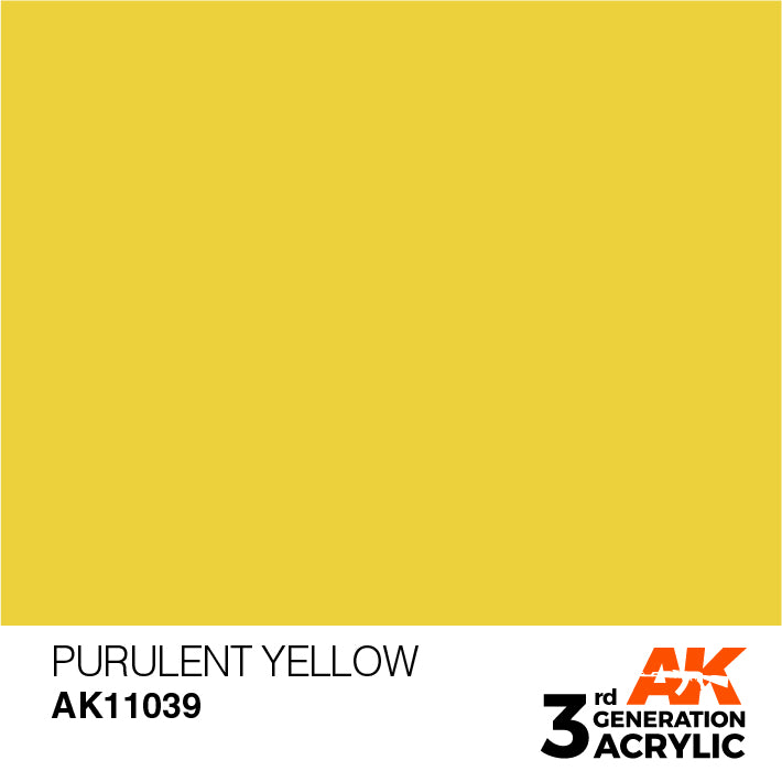 AK 3GEN Purulent Yellow 17ml