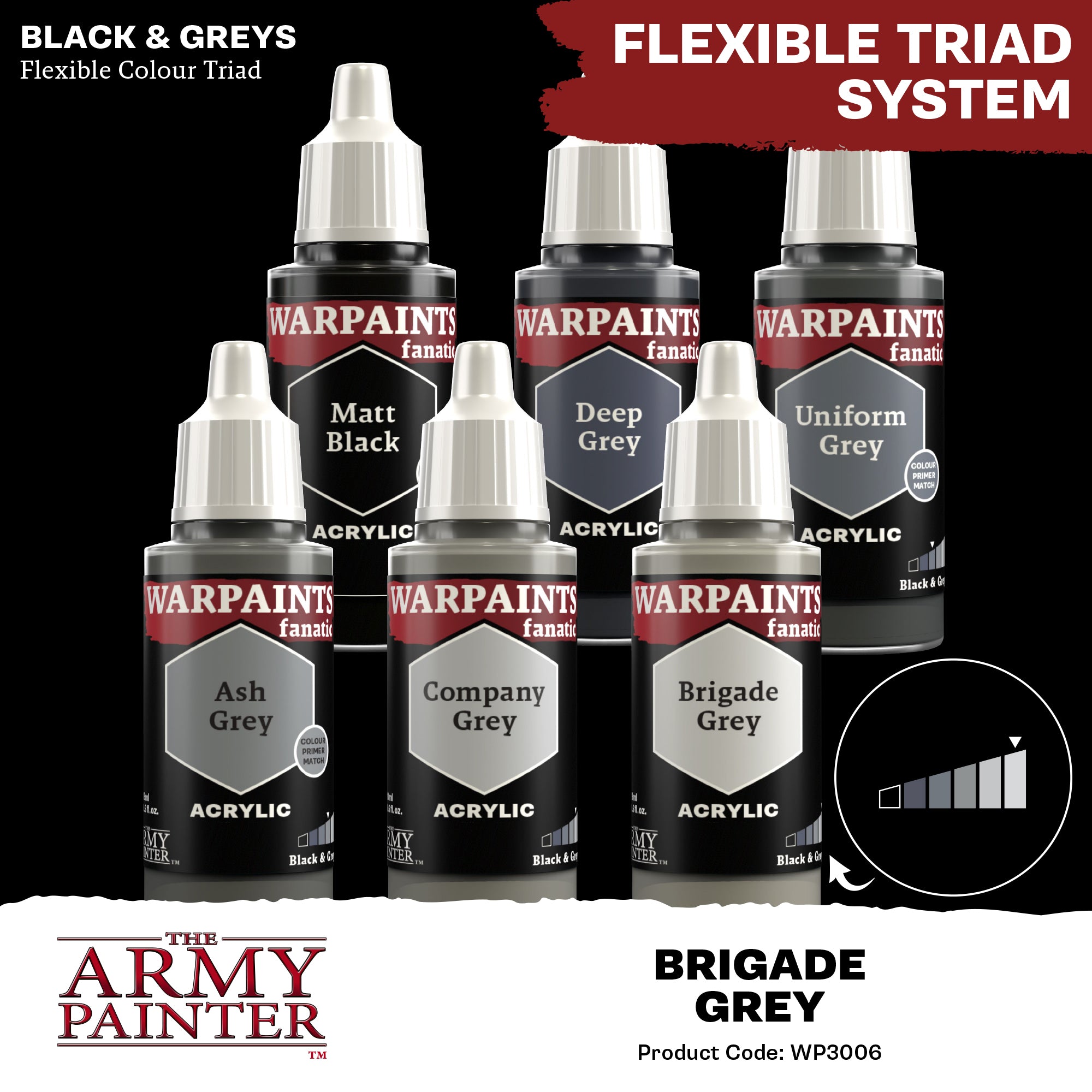 Brigade Grey Fanatic WP