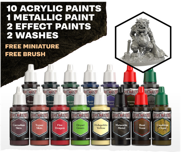 Gamemaster: Wandering Monsters Role-playing Paint Set