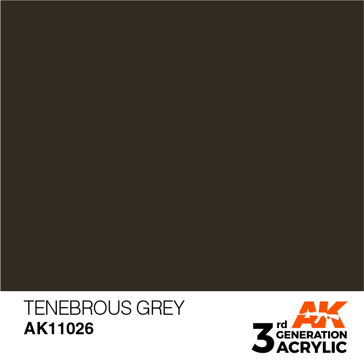 AK 3GEN Tenebrous Grey 17ml