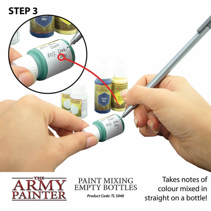 Paint Mixing Empty Bottles - The Army Painter