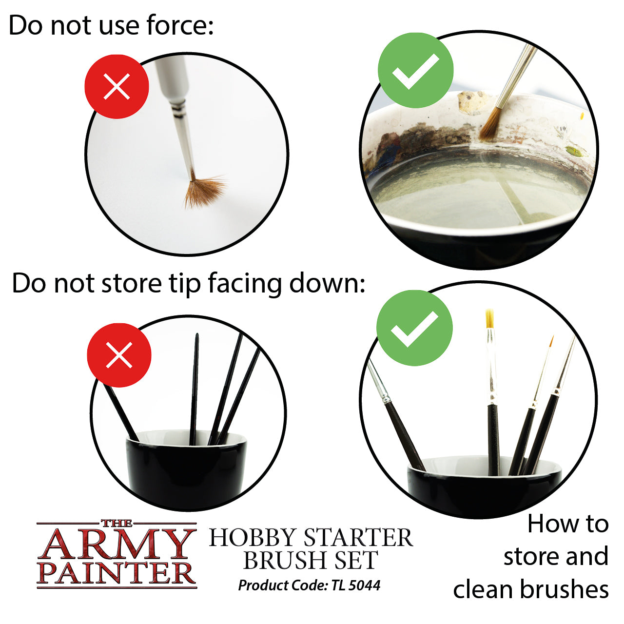 Hobby Starter Brush Set