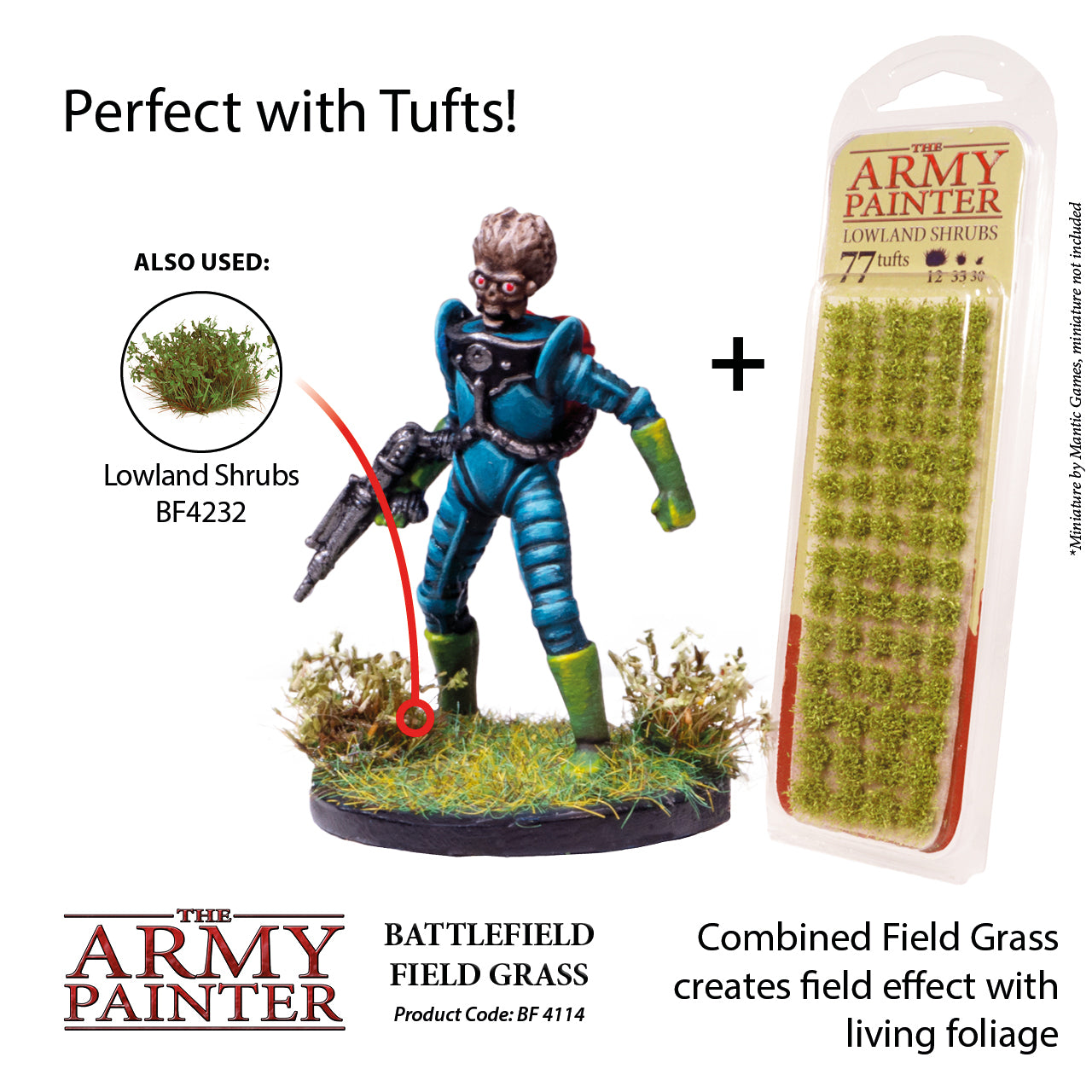 Battlefield Field Grass - The Army Painter