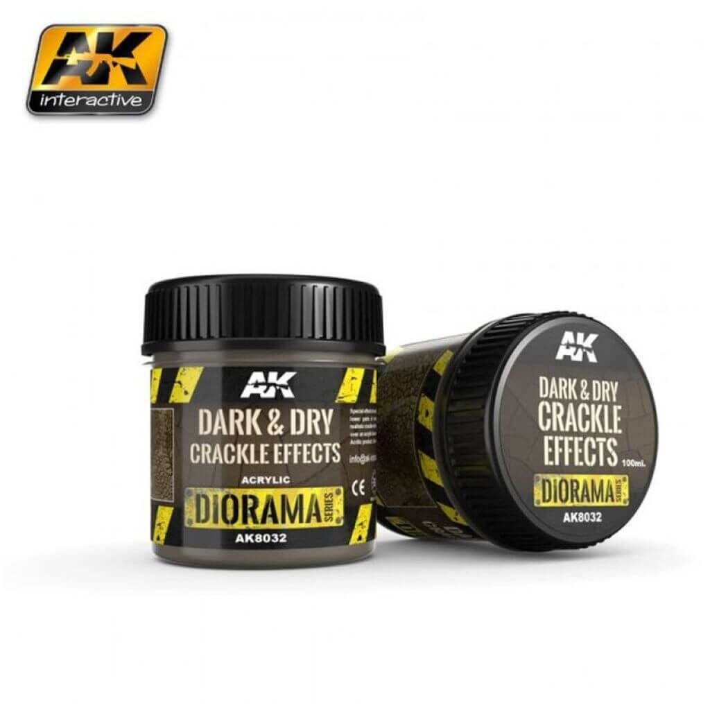 AK Dark and Dry Crackle Effects