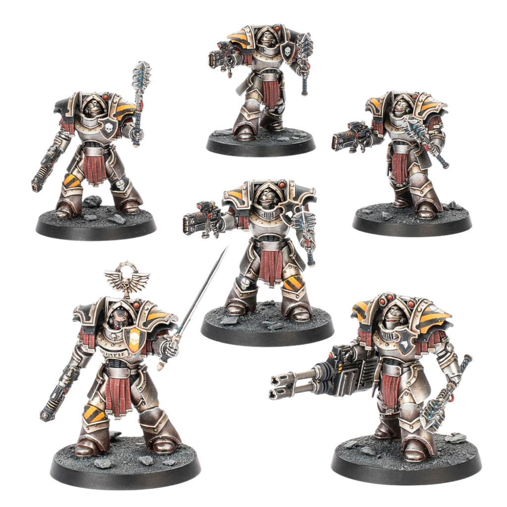 Warhammer 30k Horus Heresy Legiones Astartes: Cataphractii Terminators: Power Fists
