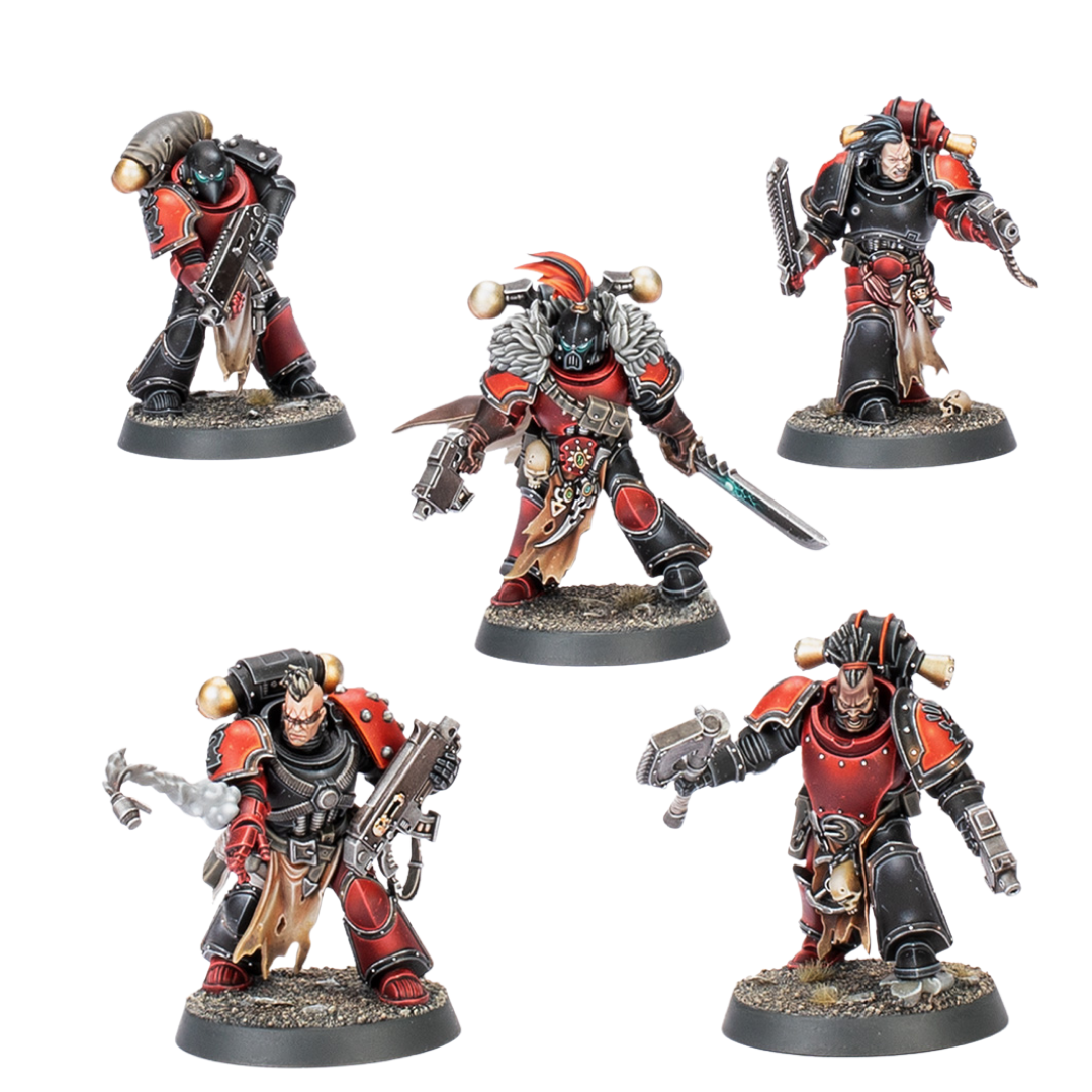 Red Corsairs Raiders - Chaos Space Marines