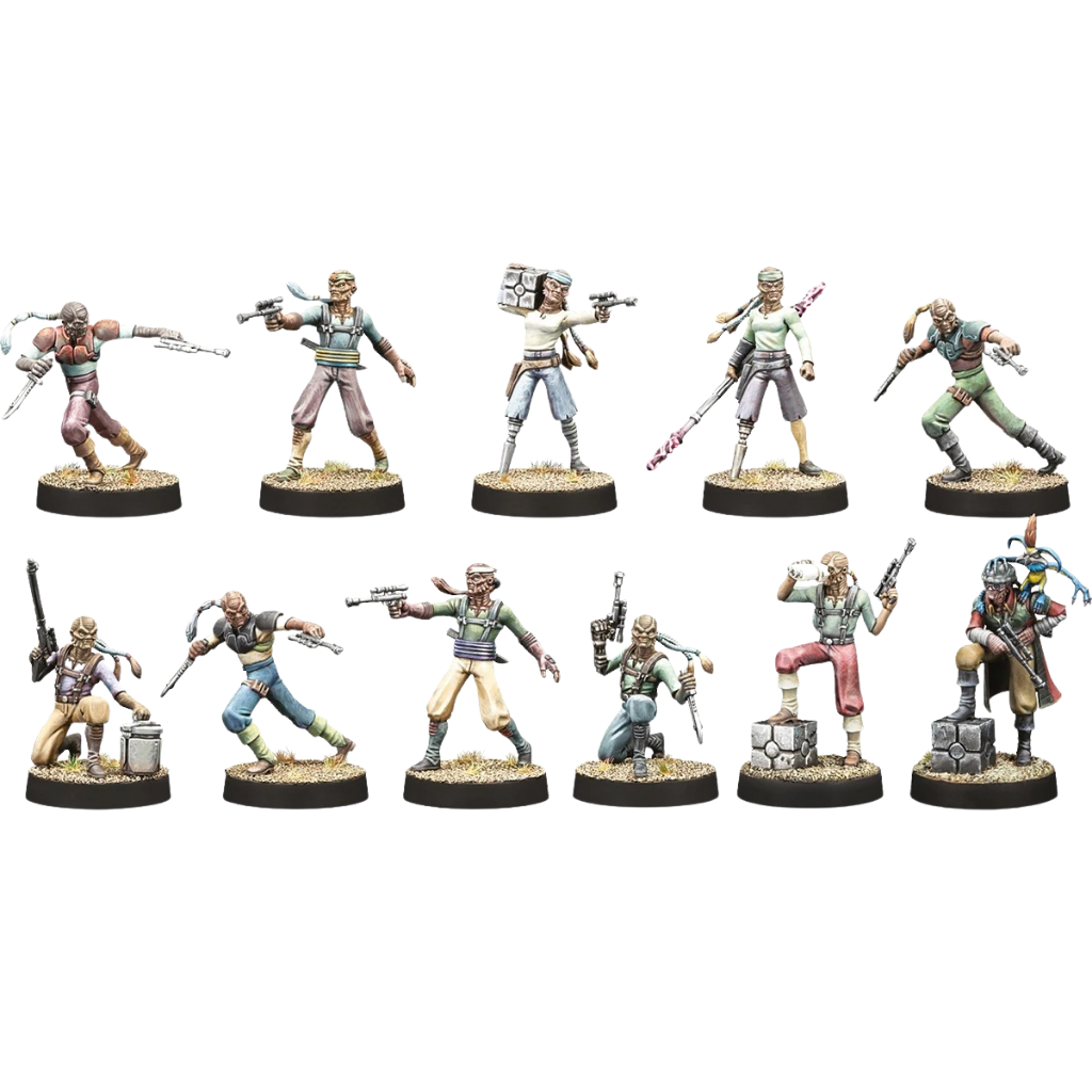 Star Wars: Legion - Hondo Ohnaka and Weequay Pirates