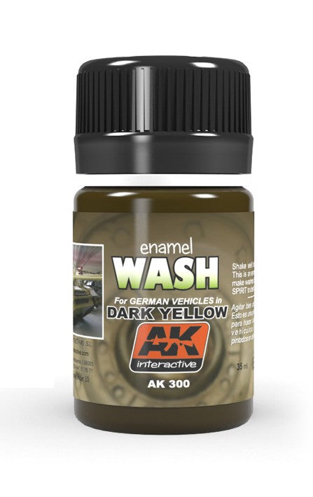 Dark Yellow Wash