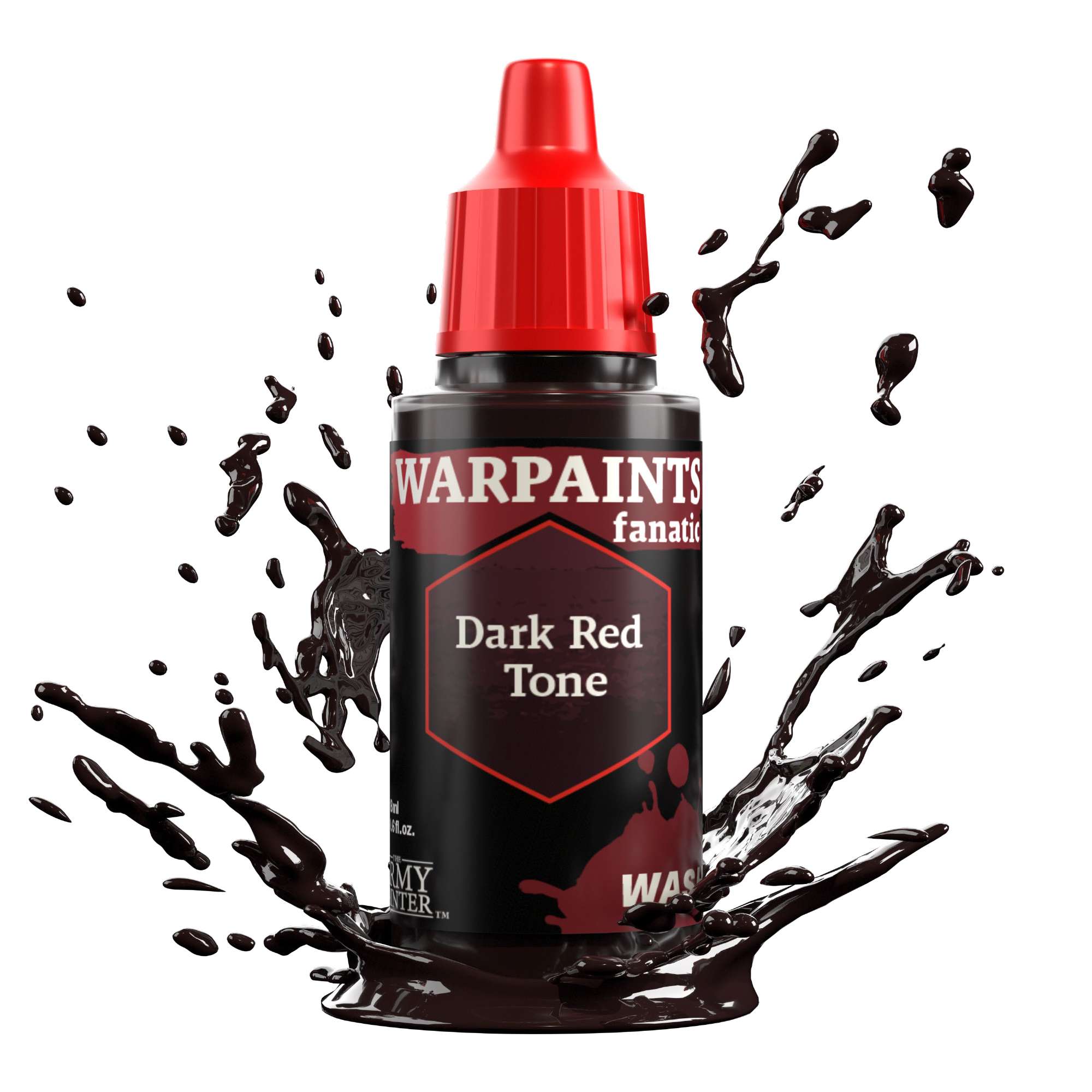 Dark Red Tone Fanatic Wash