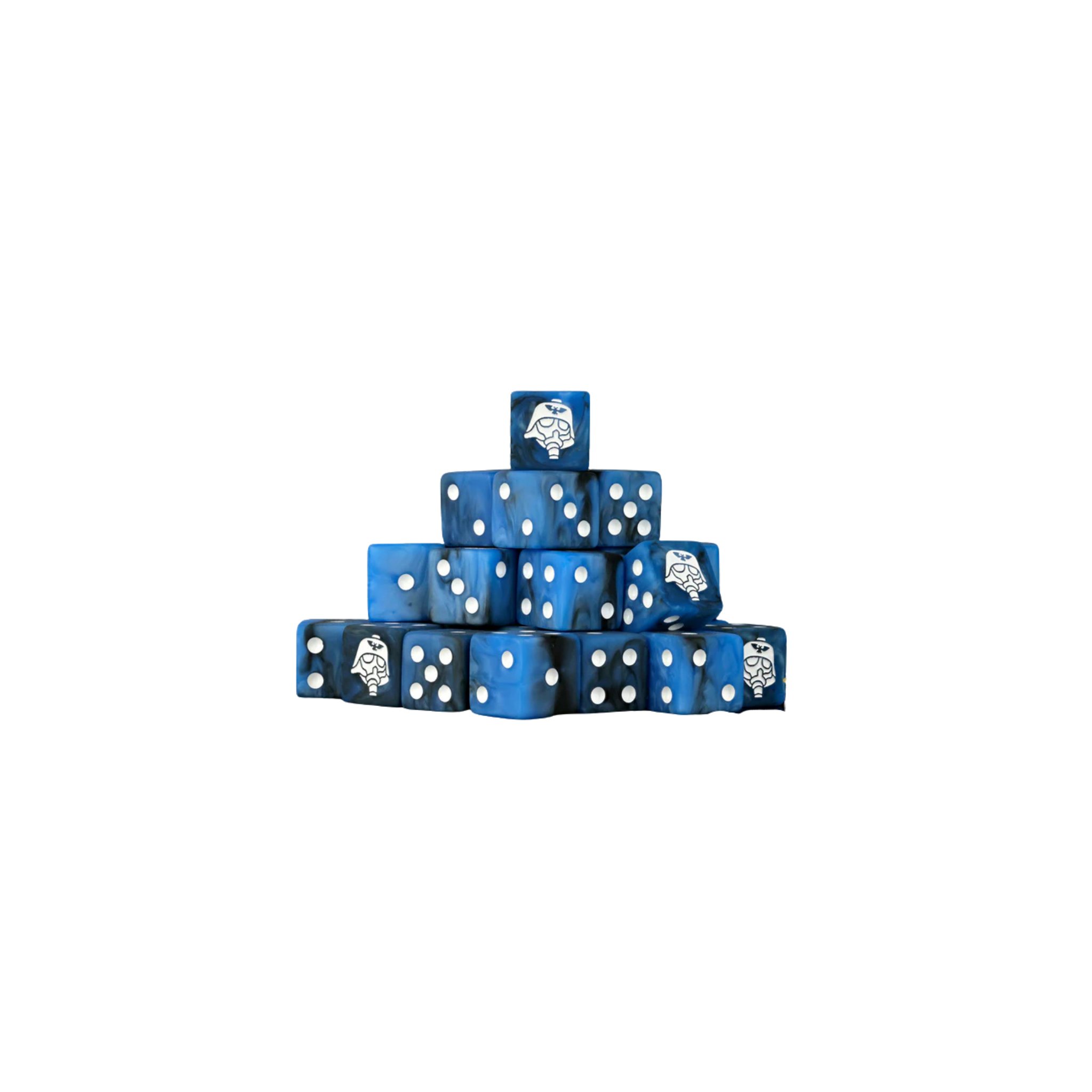 Kloned Corps Helmet Dice 16mm Square (25 Stück)