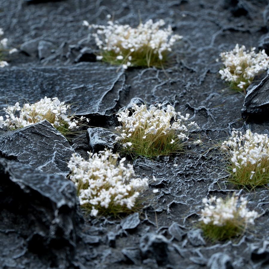 White Flowers Tufts