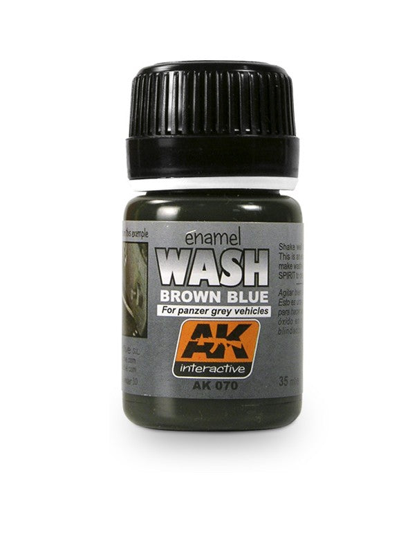Wash Brown Blue
