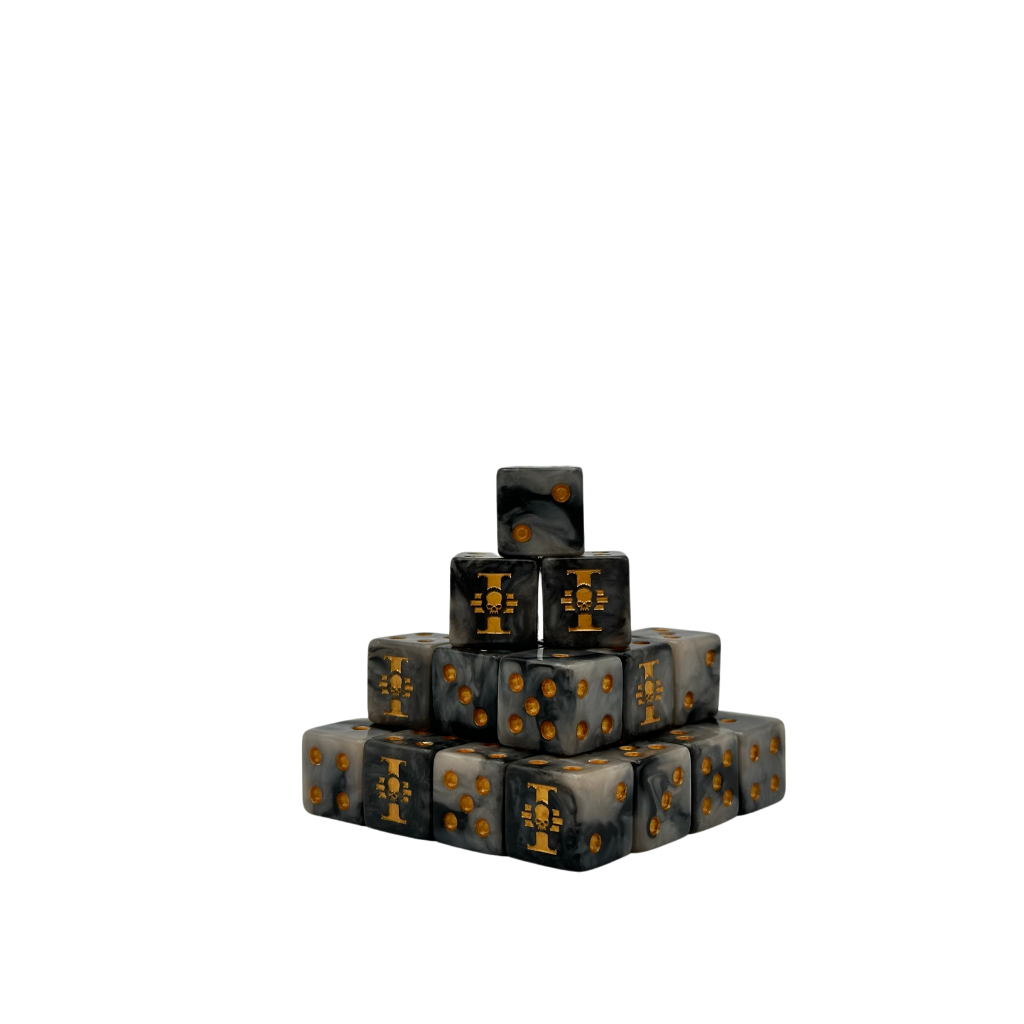 Inquisition Order Dice 16mm Square (25 Stück)