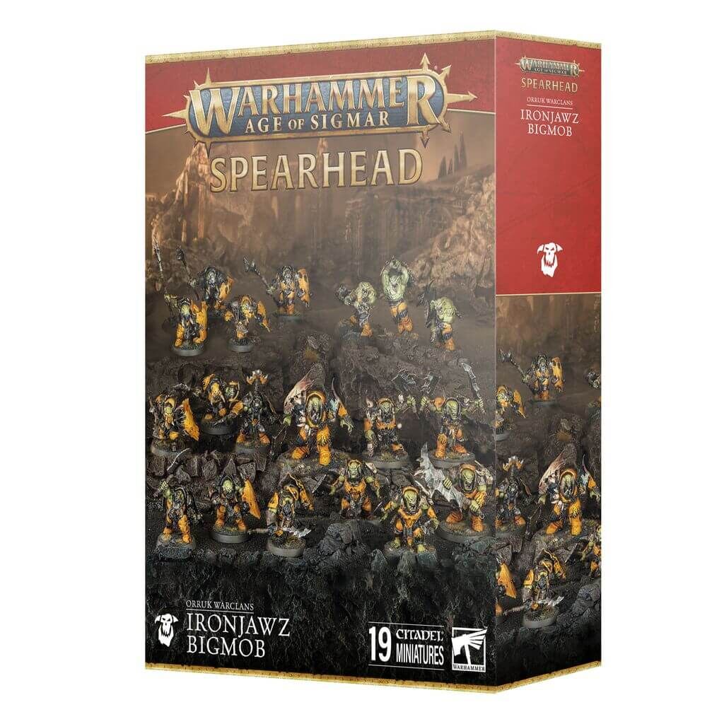 Spearhead / Speerspitze - Orruk Warclans Eisenkiefa-Moschmob