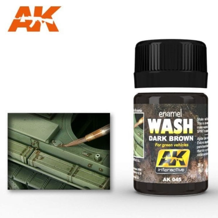 Dark Brown Wash