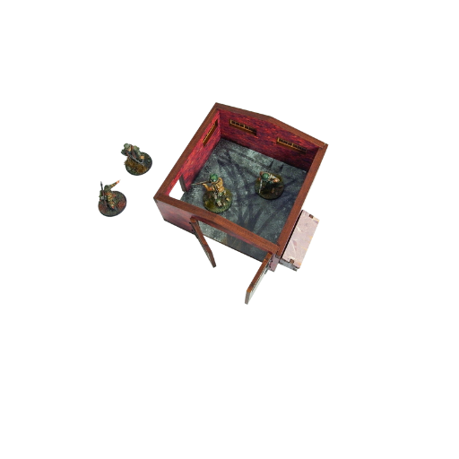 Pre-painted WW2 Normandy Large Brick Shed