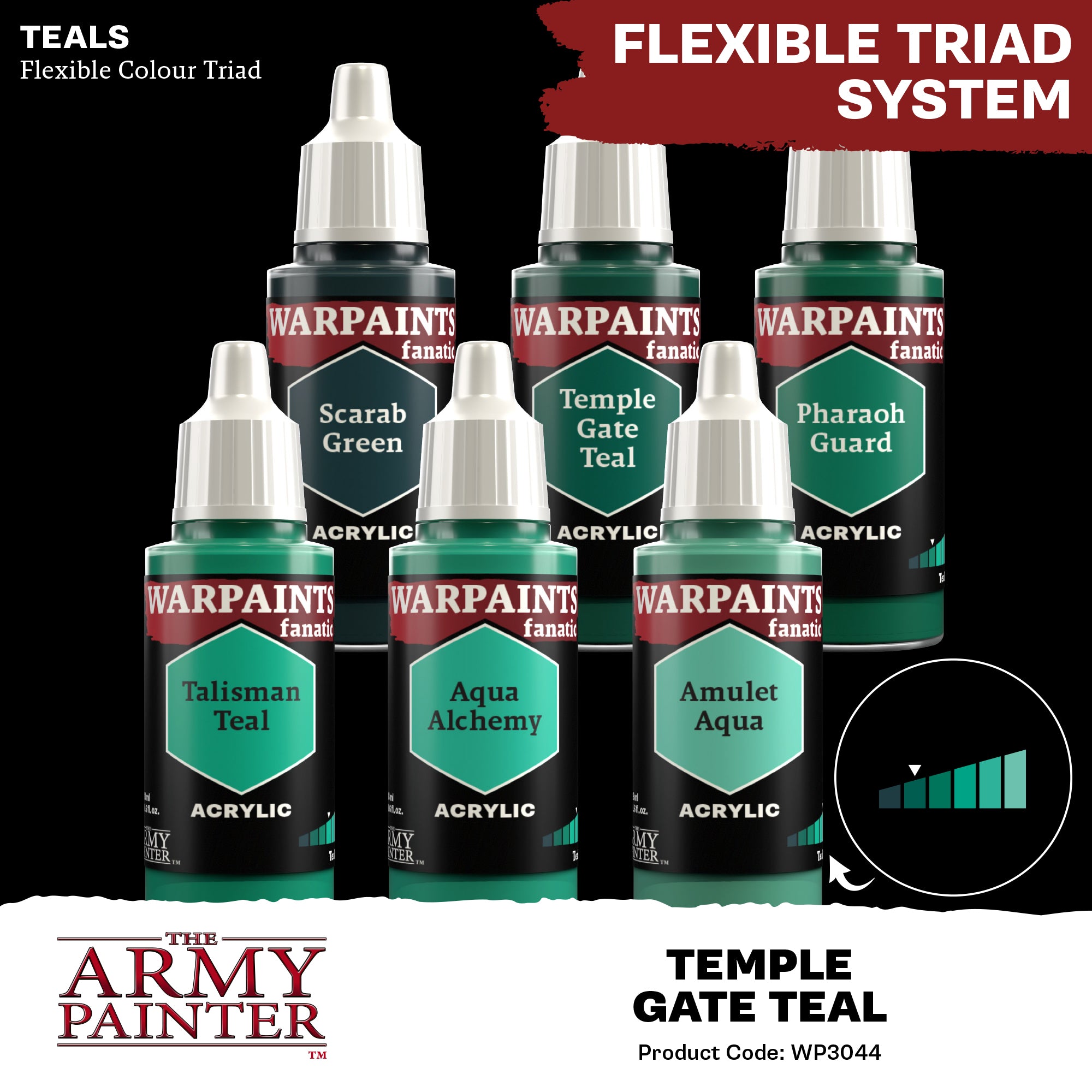 Temple Gate Teal Fanatic WP