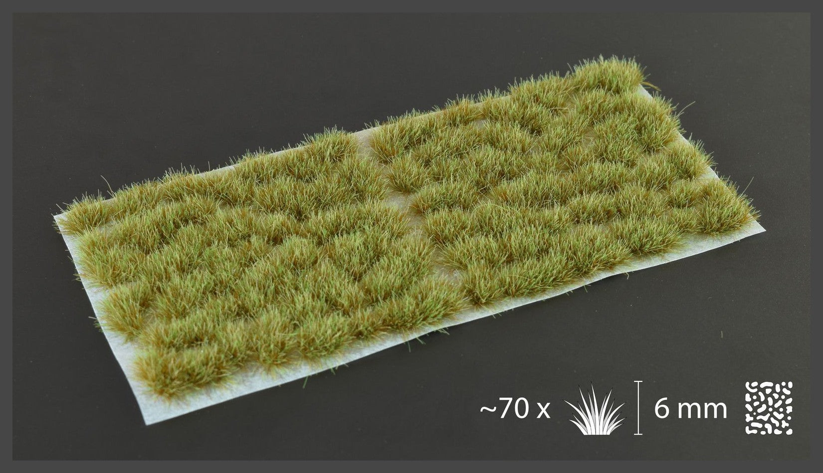 Mixed Green 6mm Tufts (Wild)