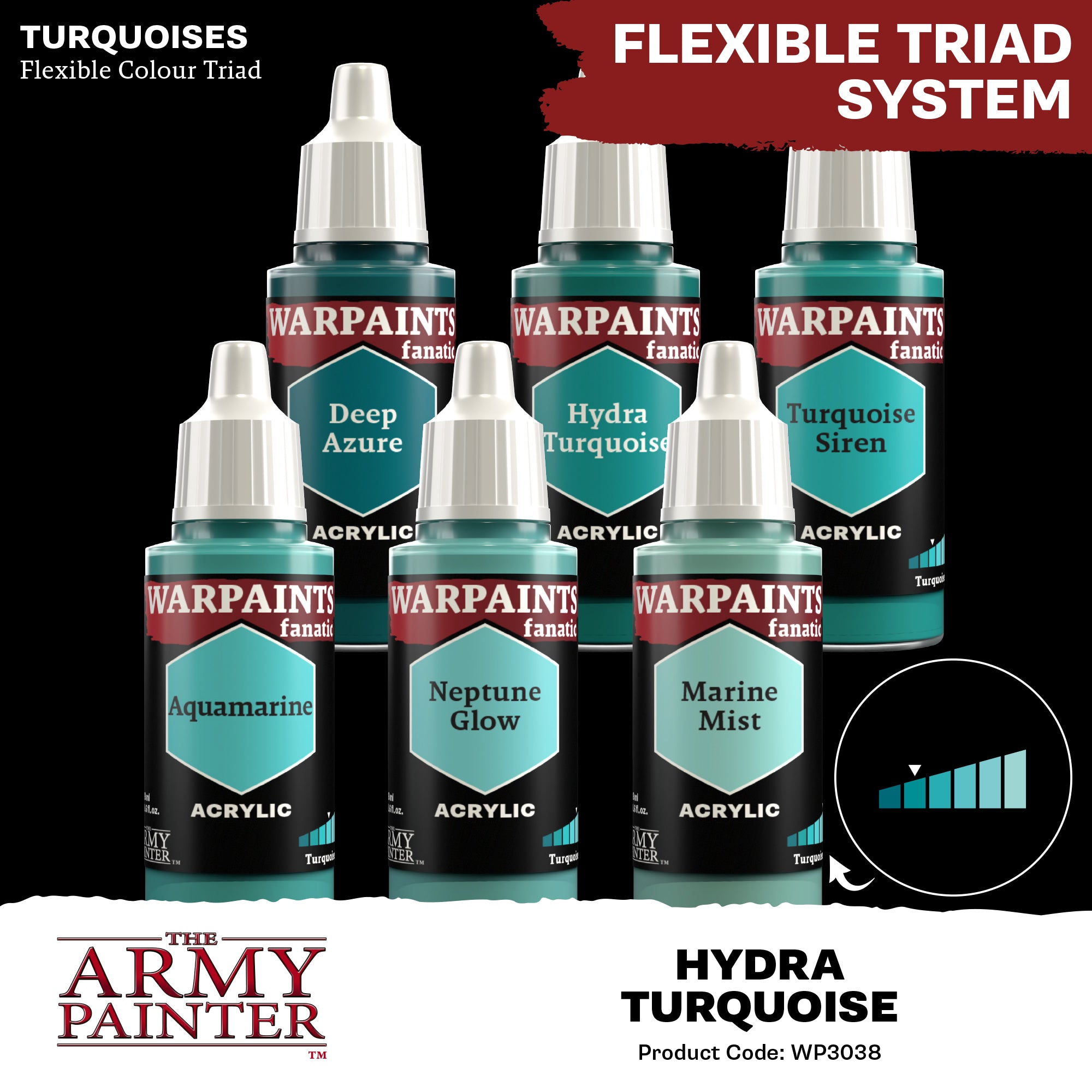 Hydra Turquoise Fanatic WP