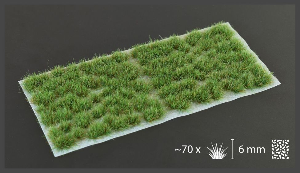 Strong Green 6mm Tufts (Wild)