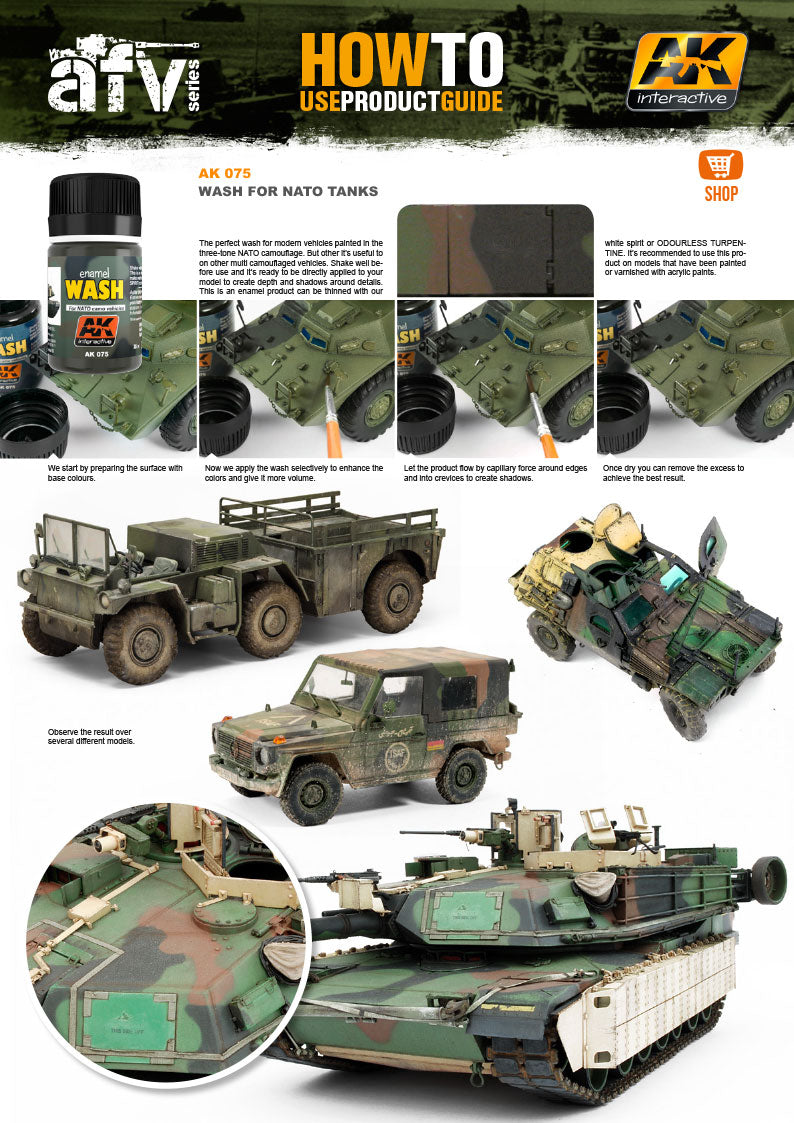 Wash For NATO Camo Vehicles