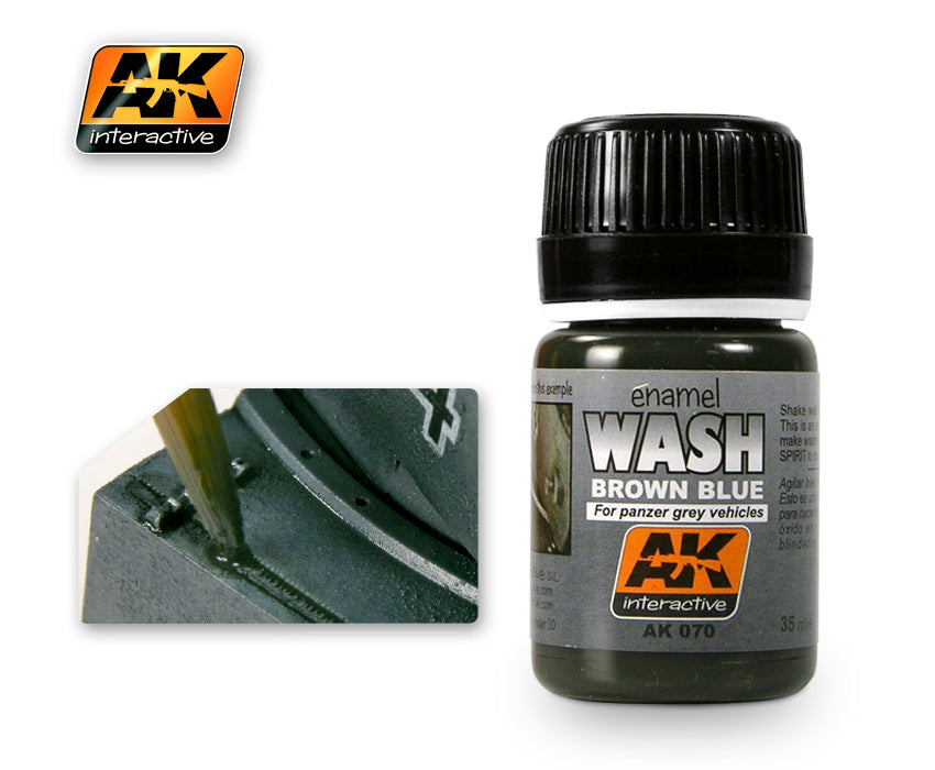 Wash Brown Blue