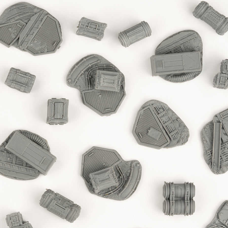 Spaceship Corridor - Basing Bits