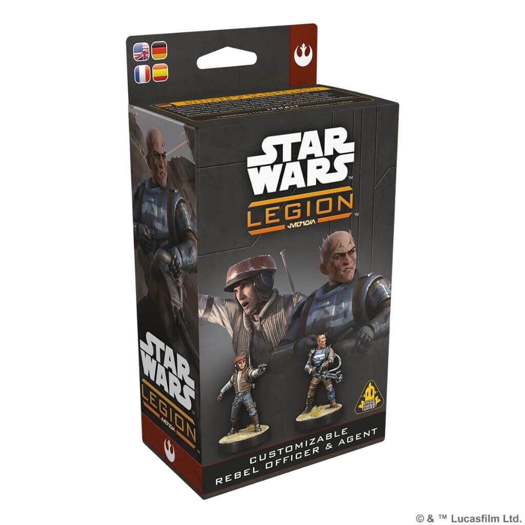 Star Wars: Legion – Anpassbarer Rebellenoffizier & -agent