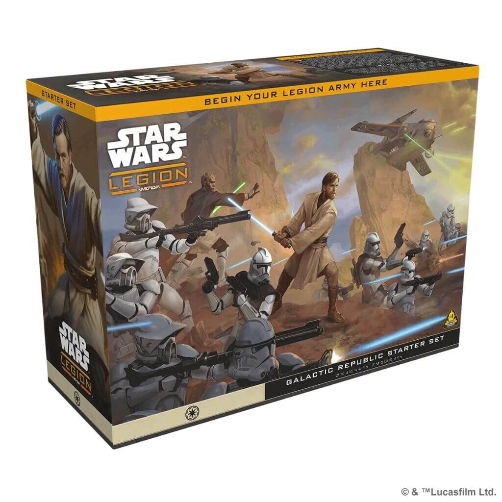 Star Wars: Legion – Galaktische Republik Starter Set
