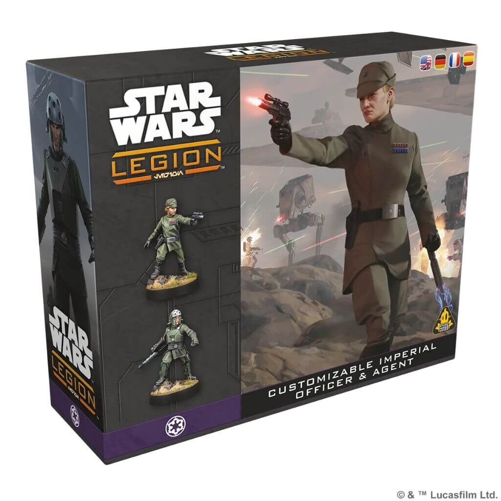 Star Wars: Legion – Anpassbarer imperialer Offizier & imperialer Geheimagent